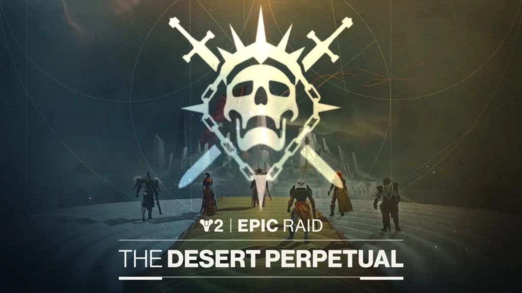 Raid Épica The Desert Perpetual Aberta no Formato Padrão em Destiny 2
