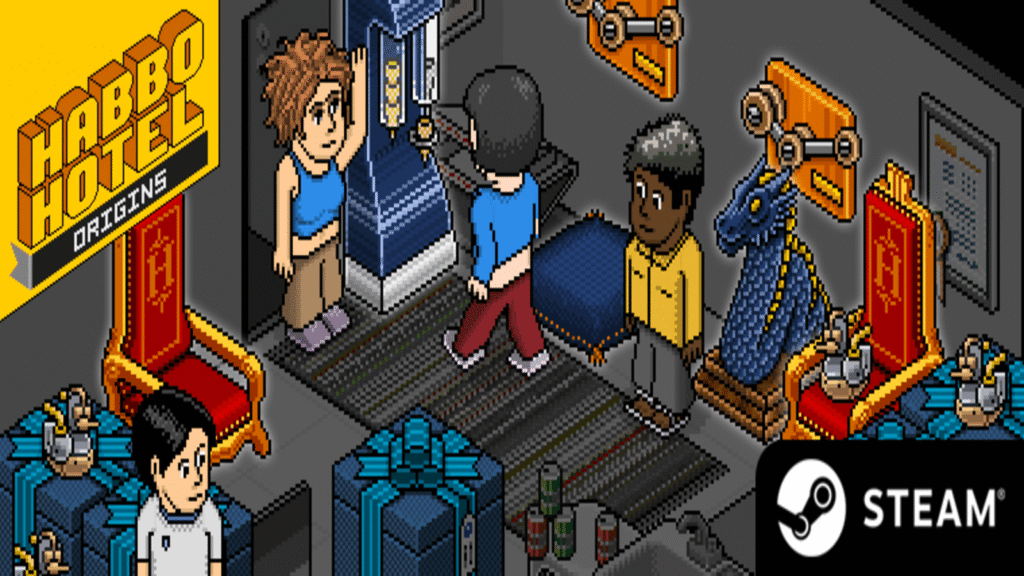Habbo Hotel Origins chega ao Steam ainda em 2024