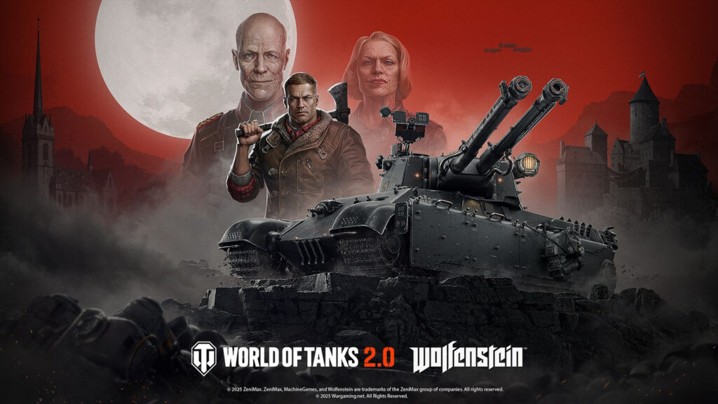 World of Tanks lança evento crossover com Wolfenstein