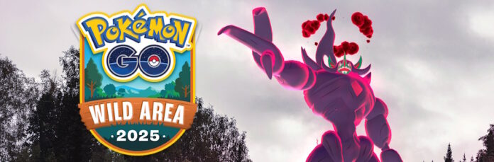 Preparação para o evento Wild Area 2025 em Pokemon Go