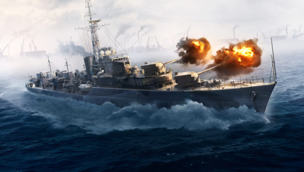 World of Warships: Legends 8.0 lança campanha Born of Battle