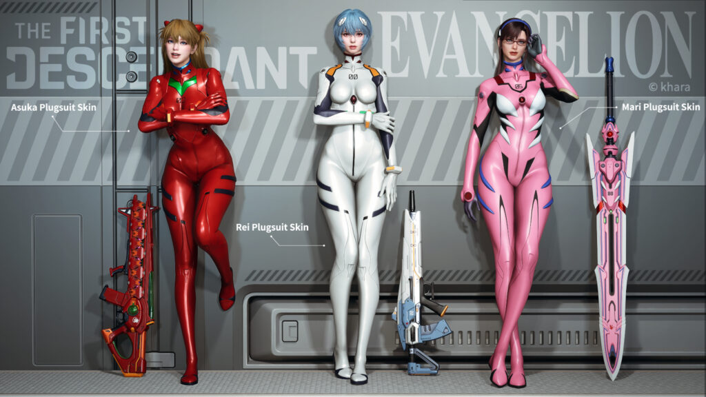 The First Descendant anuncia collab EVANGELION com cosméticos exclusivos